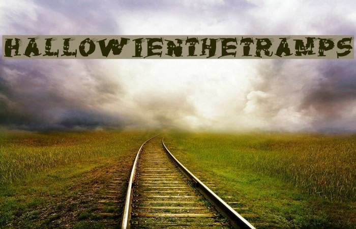 HalloWienTheTramps Font examples