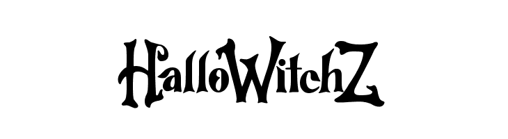 HalloWitchZ  フリーフォントのダウンロード