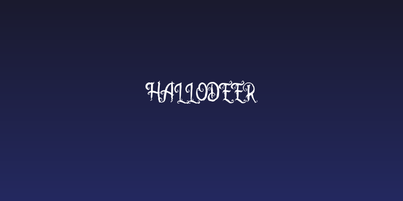 Hallodeer Social Header