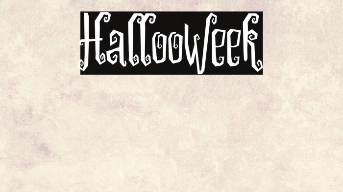 Hallooweek Example 1