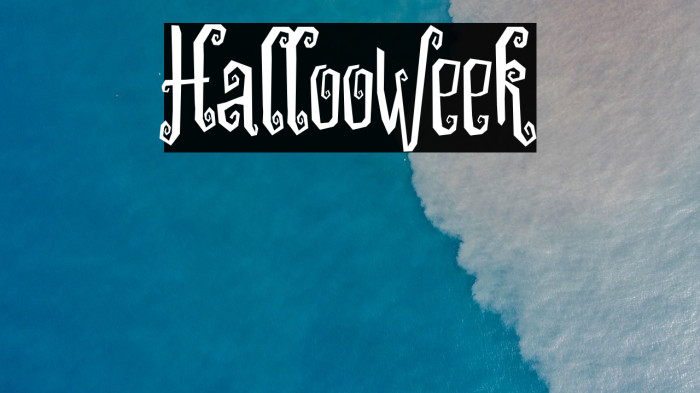 Hallooweek Example 2