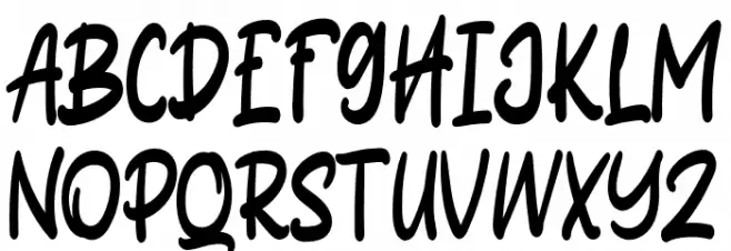Hallou Font UPPERCASE