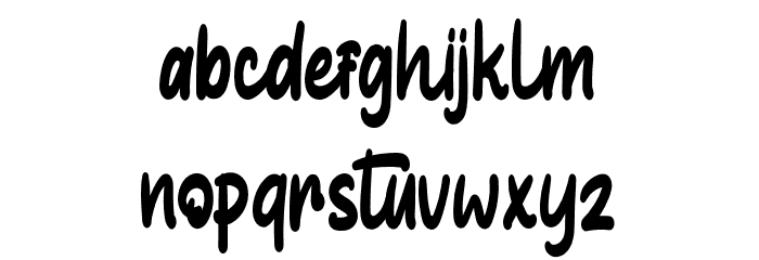 Hallou Font LOWERCASE