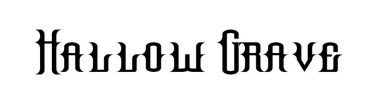 Hallow Grave  Frei Schriftart Herunterladen