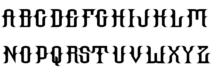 Hallow Grave Font LOWERCASE
