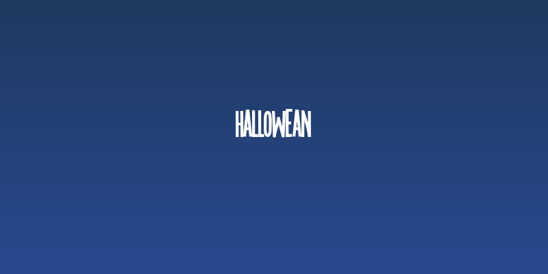 Hallowean Social Header