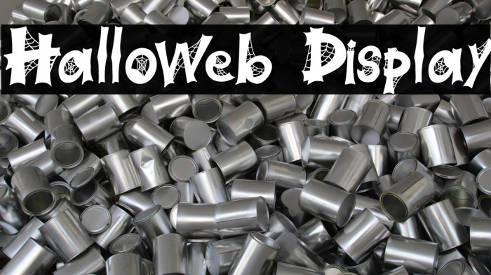 Halloweb Display Example 1