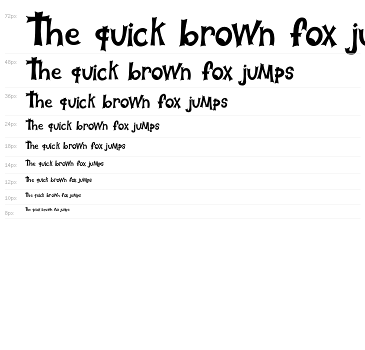 HallowebRegular Waterfall