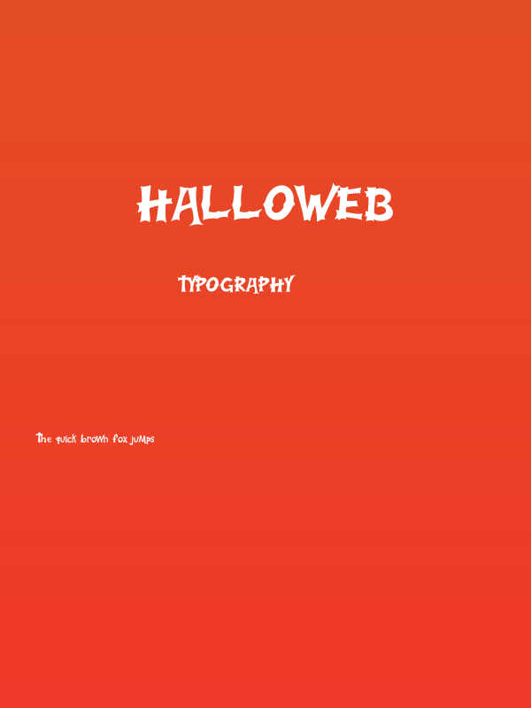 Halloweb Poster