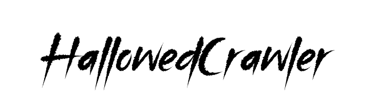 Hallowed Crawler  नि: शुल्क फ़ॉन्ट्स डाउनलोड