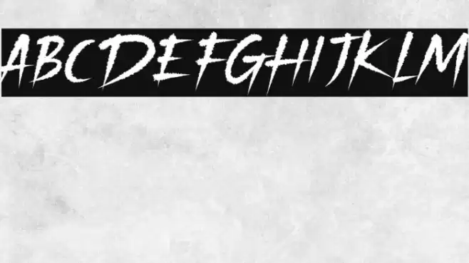 Hallowed Crawler Font examples