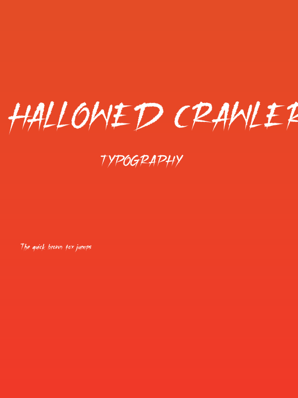 Hallowed Crawler Poster