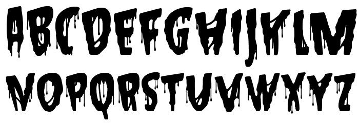 Hallowed Eve Sample Font OTHER CHARS