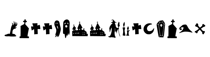 Halloween Clipart  font caratteri gratis