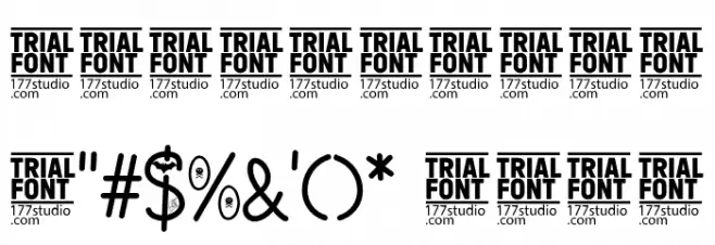 Halloween Decorative Demo Light Font OTHER CHARS