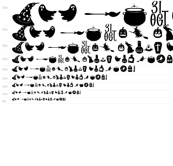 Halloween Dreams Doodles Waterfall