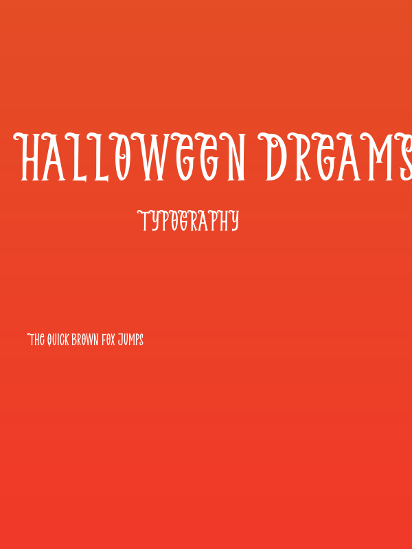 Halloween Dreams Poster