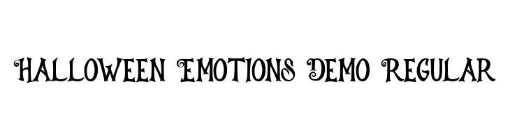 Halloween Emotions Demo Regular 