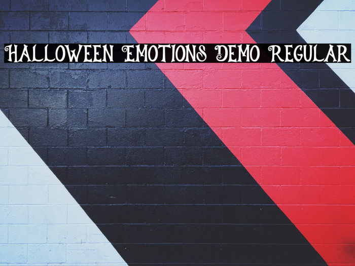 Halloween Emotions Demo Regular Example 2