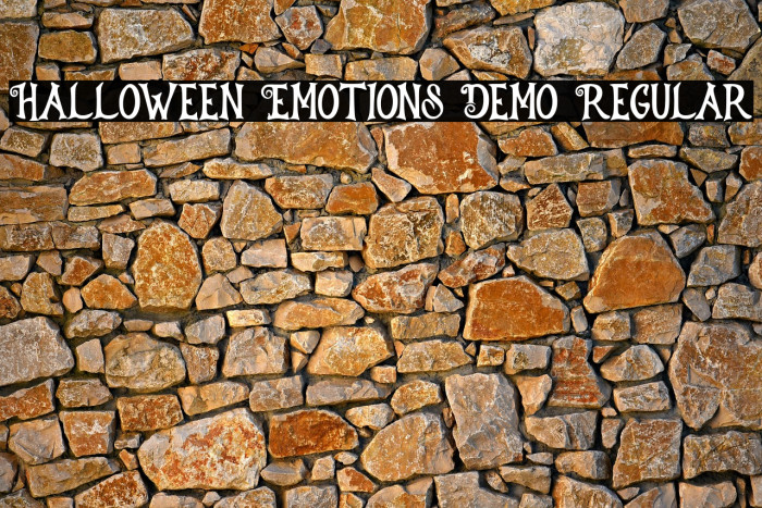 Halloween Emotions Demo Regular Example 3