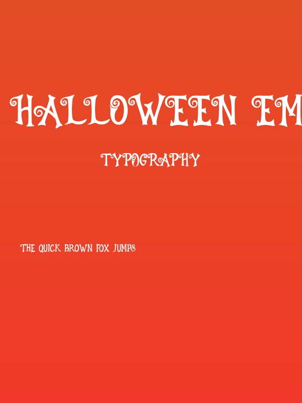Halloween Emotions Demo Regular Poster