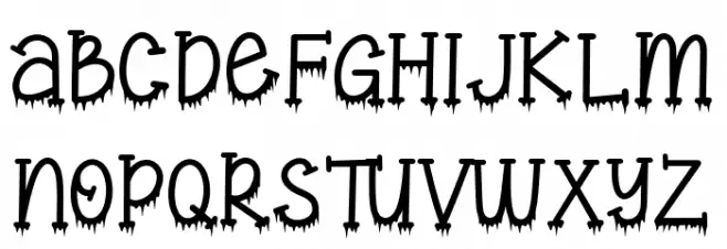 Halloween Festival Шрифта ВЕРХНИЙ