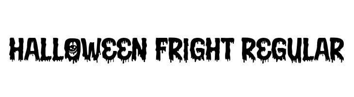 Halloween Fright Regular  Free Fonts Download
