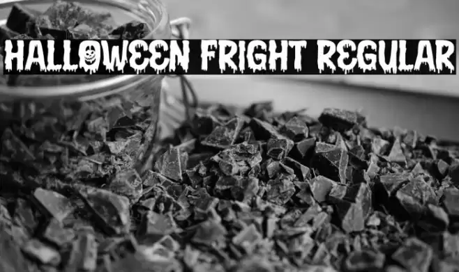 Halloween Fright Regular Font examples