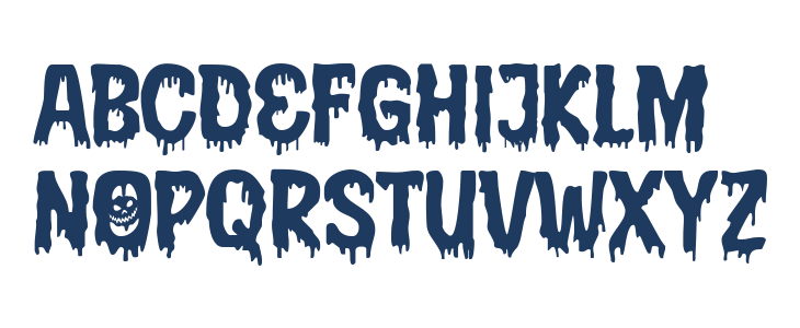 Halloween Fright Regular Lowercase