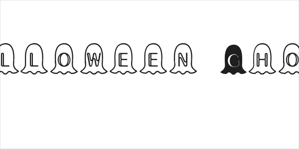 Halloween Ghost Logo