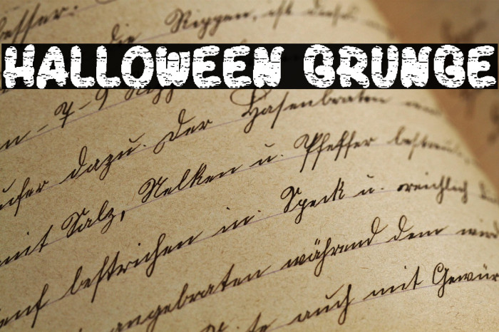 Halloween Grunge Example 2
