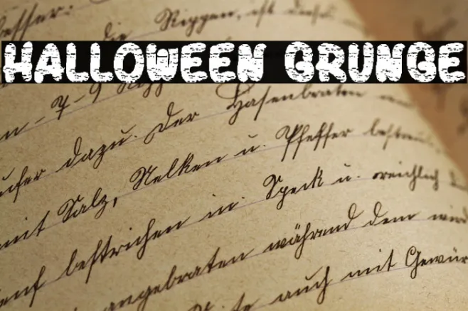 Halloween Grunge Example 2