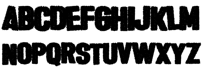 Halloween * Heresy Font LOWERCASE