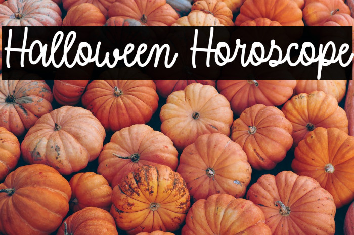 Halloween Horoscope Example 1