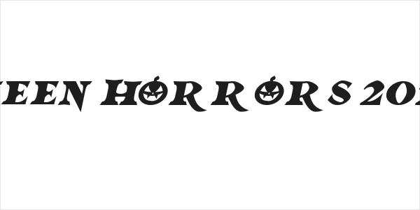Halloween Horrors 2023 Italic Logo