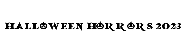 Halloween Horrors 2023  Free Fonts Download