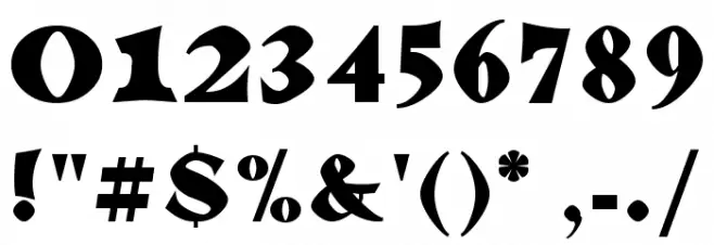 Halloween Horrors 2023 Font OTHER CHARS