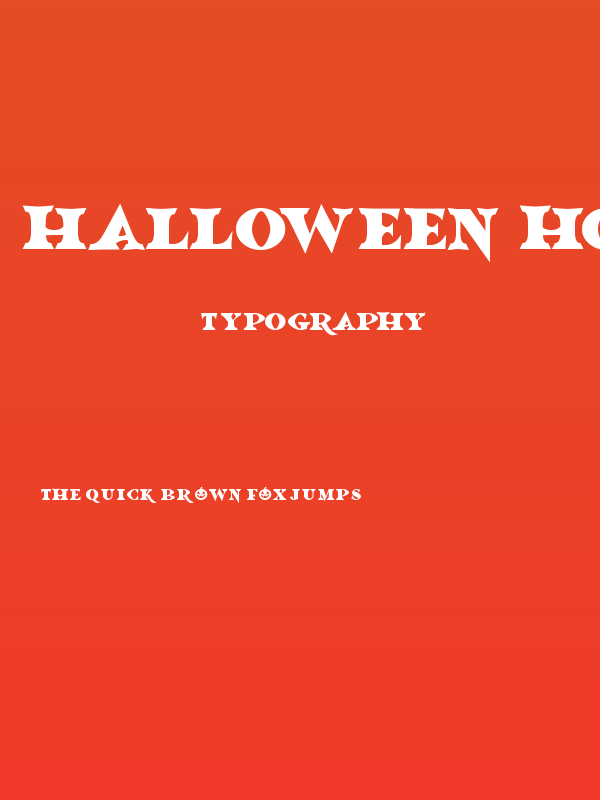 Halloween Horrors 2023 Poster