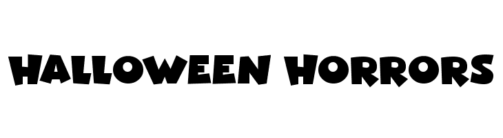 Halloween Horrors  नि: शुल्क फ़ॉन्ट्स डाउनलोड