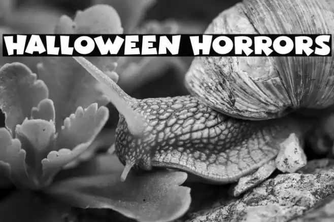 Halloween Horrors Polices examples