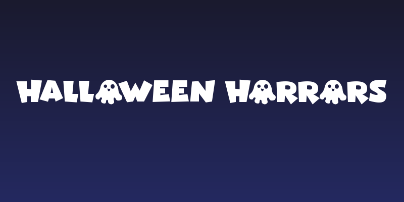 Halloween Horrors Social Header