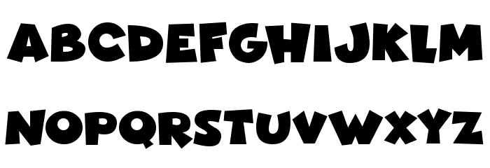 Halloween Horrors Font LOWERCASE