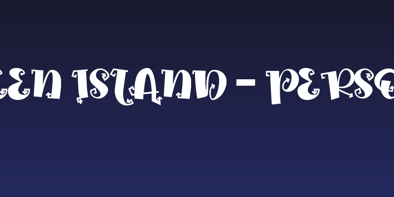 Halloween Island - Personal use Social Header