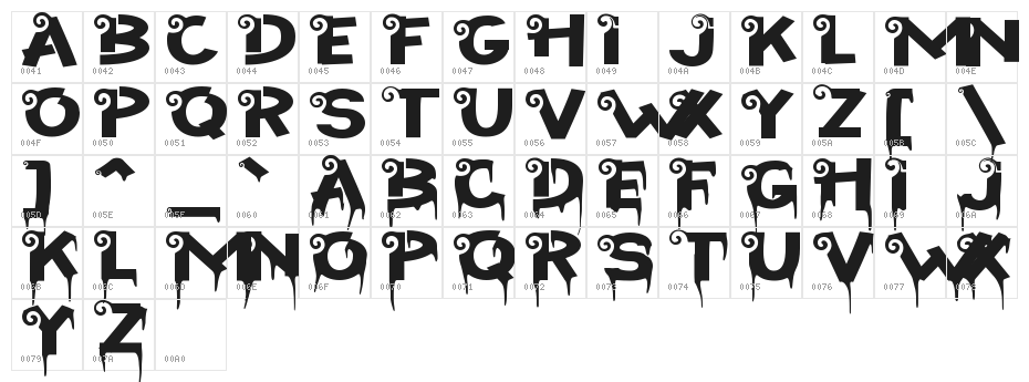 Halloween Kingdom Character Map