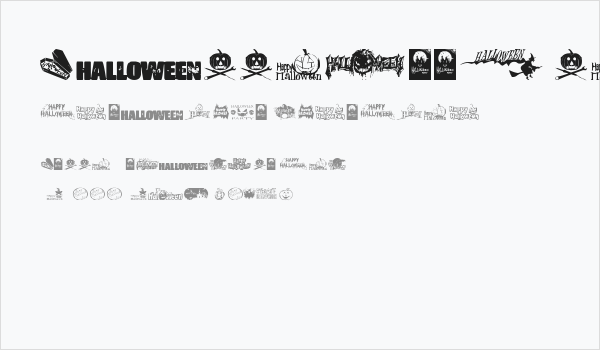 Halloween Logo Business Card