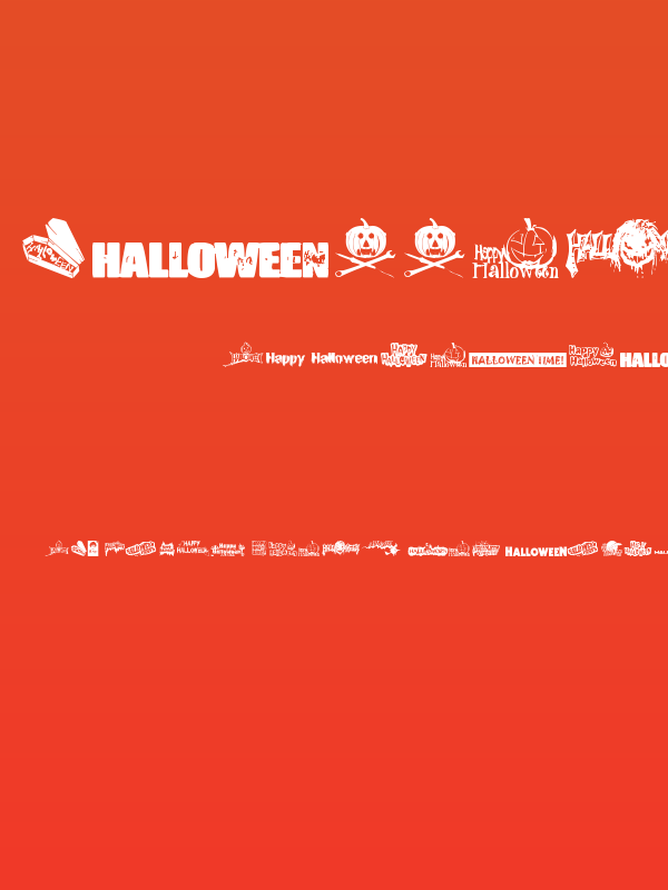Halloween Logo Poster