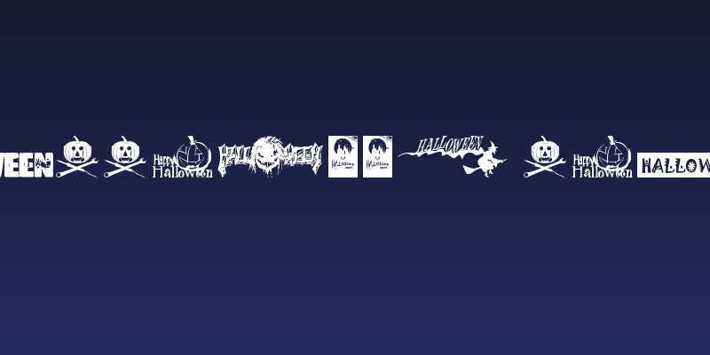 Halloween Logo Social Header