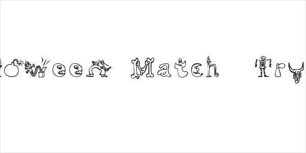 Halloween Match  Tryout Logo