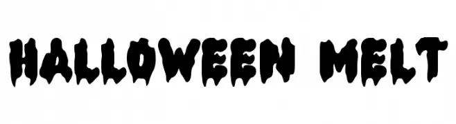 Halloween Melt  تنزيل الخطوط