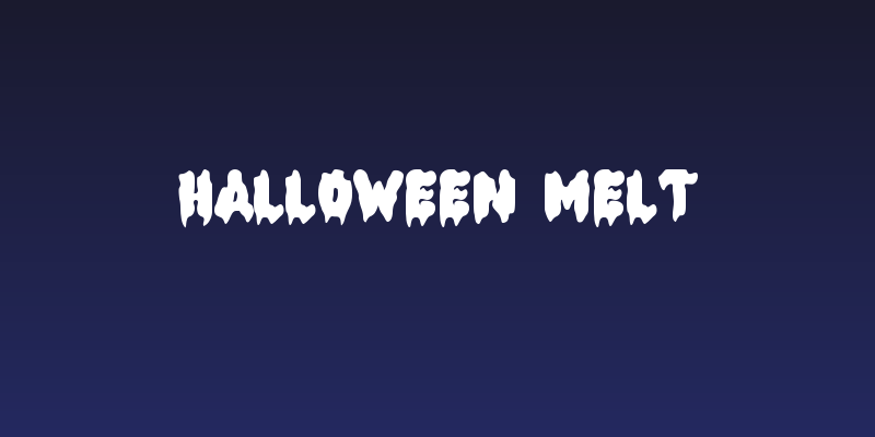 Halloween Melt Social Header